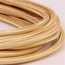 Golden textile cable